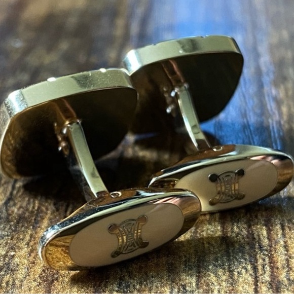 CELINE CUFF LINKS - Picture 4 of 6